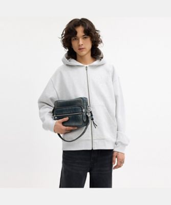 ダコタ クロスボディ バッグ・コットン デニム・チャーム | COACH